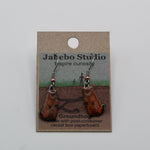 Punxsy Phil Dangle Earrings-Groundhog Stuff
