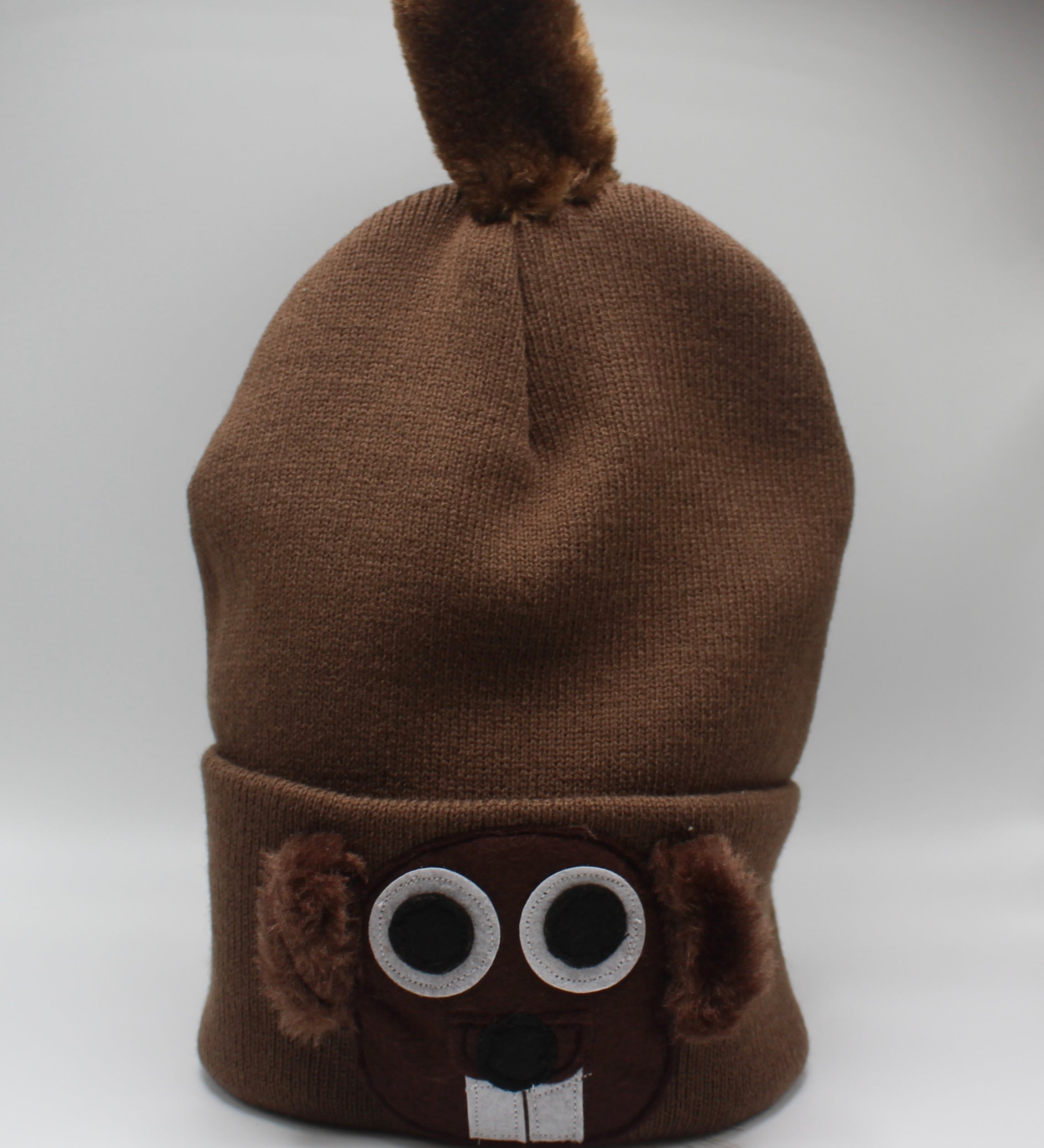 Knit Groundhog Hat-Groundhog Stuff