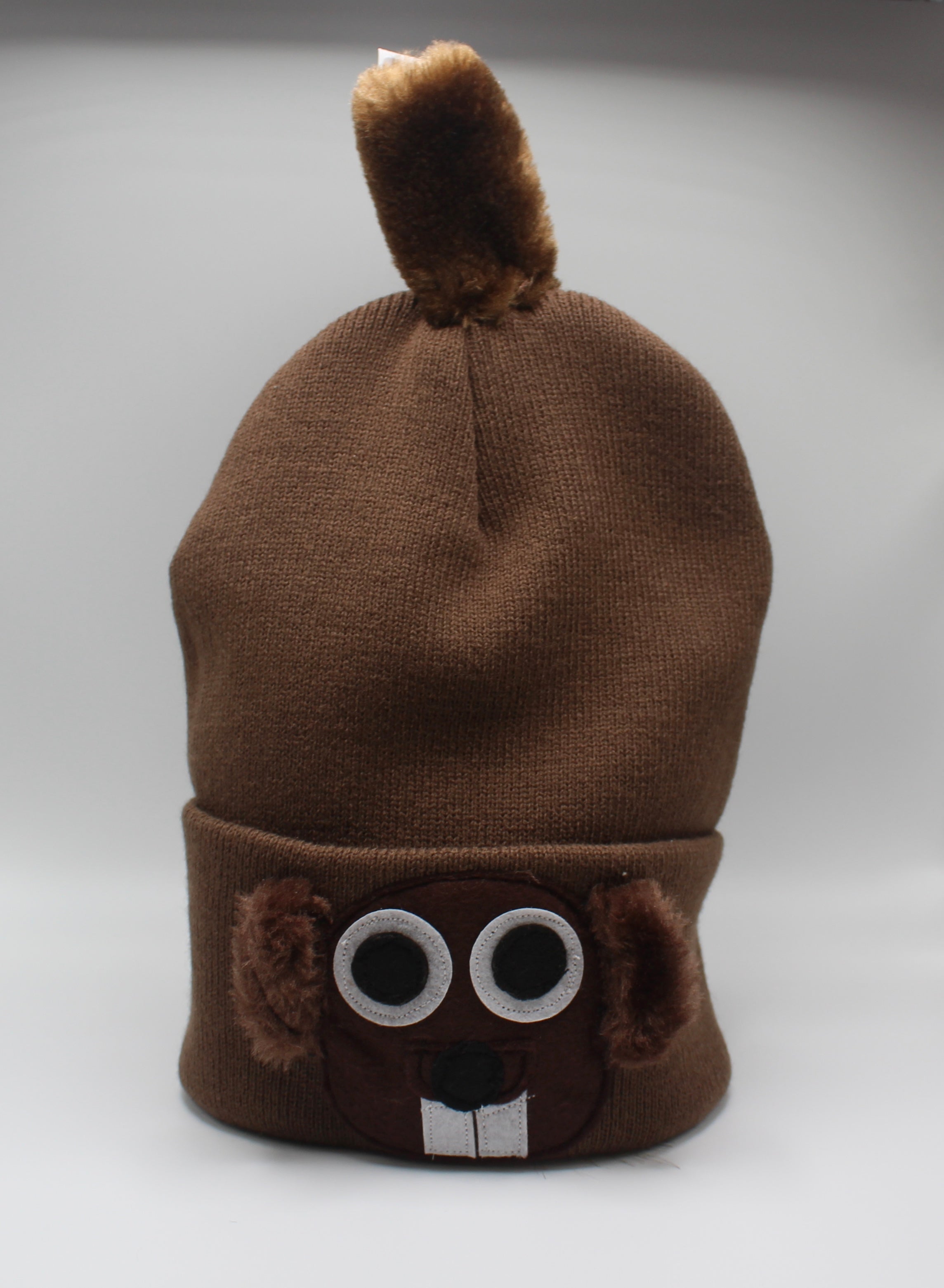 Knit Groundhog Hat-Groundhog Stuff