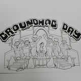Coloring Poster - D Inner Circle-Groundhog Stuff