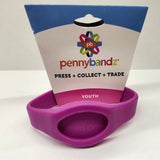 Penny Bandz Bracelet -Purple Hippo