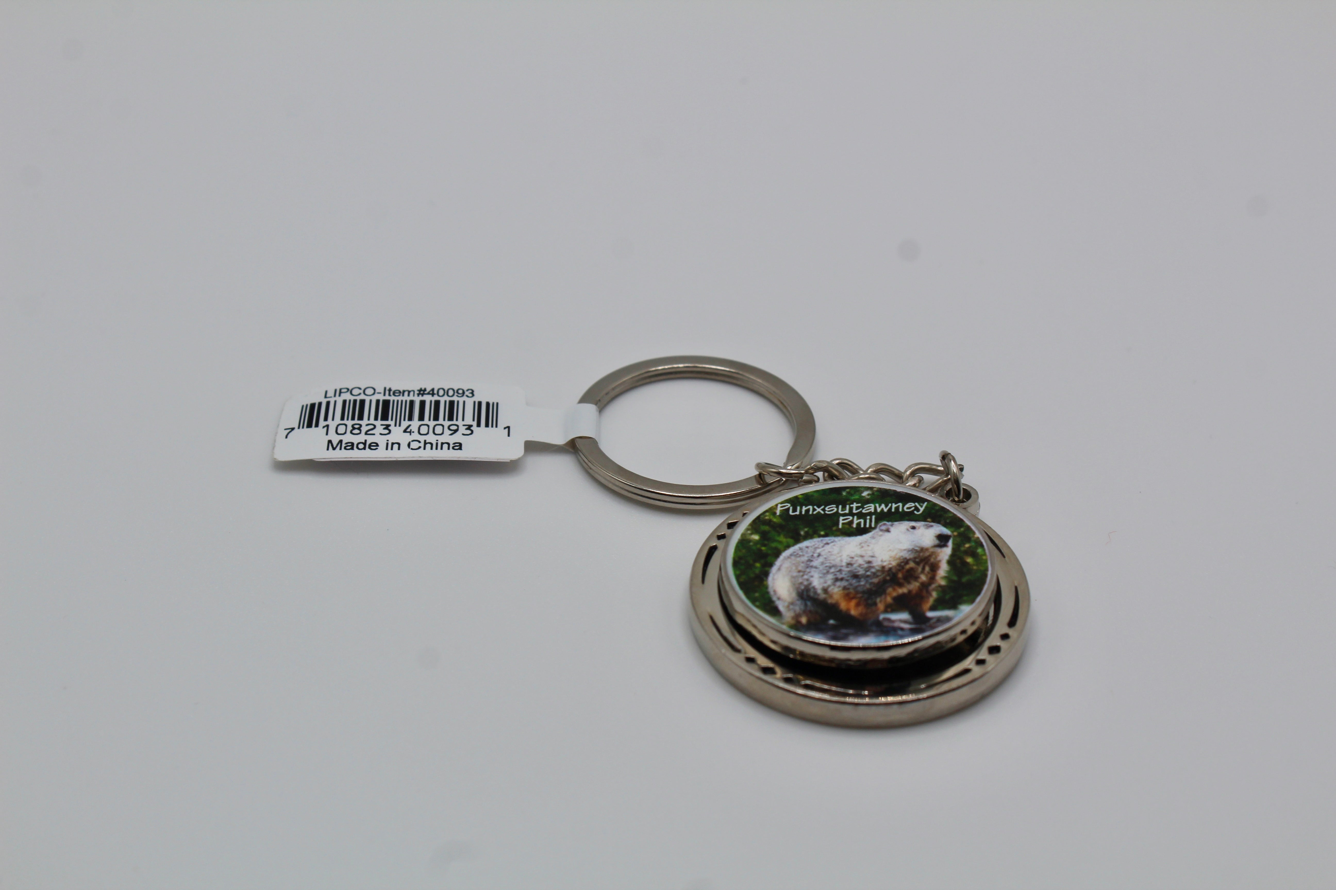 Ghog Spinner Key Chain-Groundhog Stuff