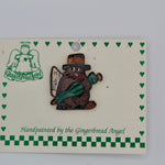 Weather Cap Tie-Tac – Handcrafted Groundhog Design-Groundhog Stuff