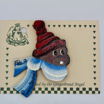 Gone to Gobblers Knob Head Pin – 2.5 Inch Wooden-Groundhog Stuff