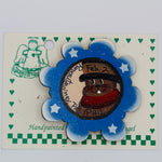 Snowflake Pin – Handcrafted Phil Design-Groundhog Stuff