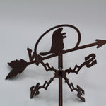 Groundhog Garden Mini Weathervane - Copper Powder Coated Steel-Groundhog Stuff