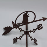Groundhog Garden Mini Weathervane - Copper Powder Coated Steel-Groundhog Stuff