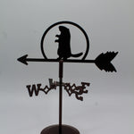 Groundhog Desk Mini Weathervane - Copper Coated Steel-Groundhog Stuff