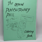 Phil Coloring Book – 43 Pages-Groundhog Stuff