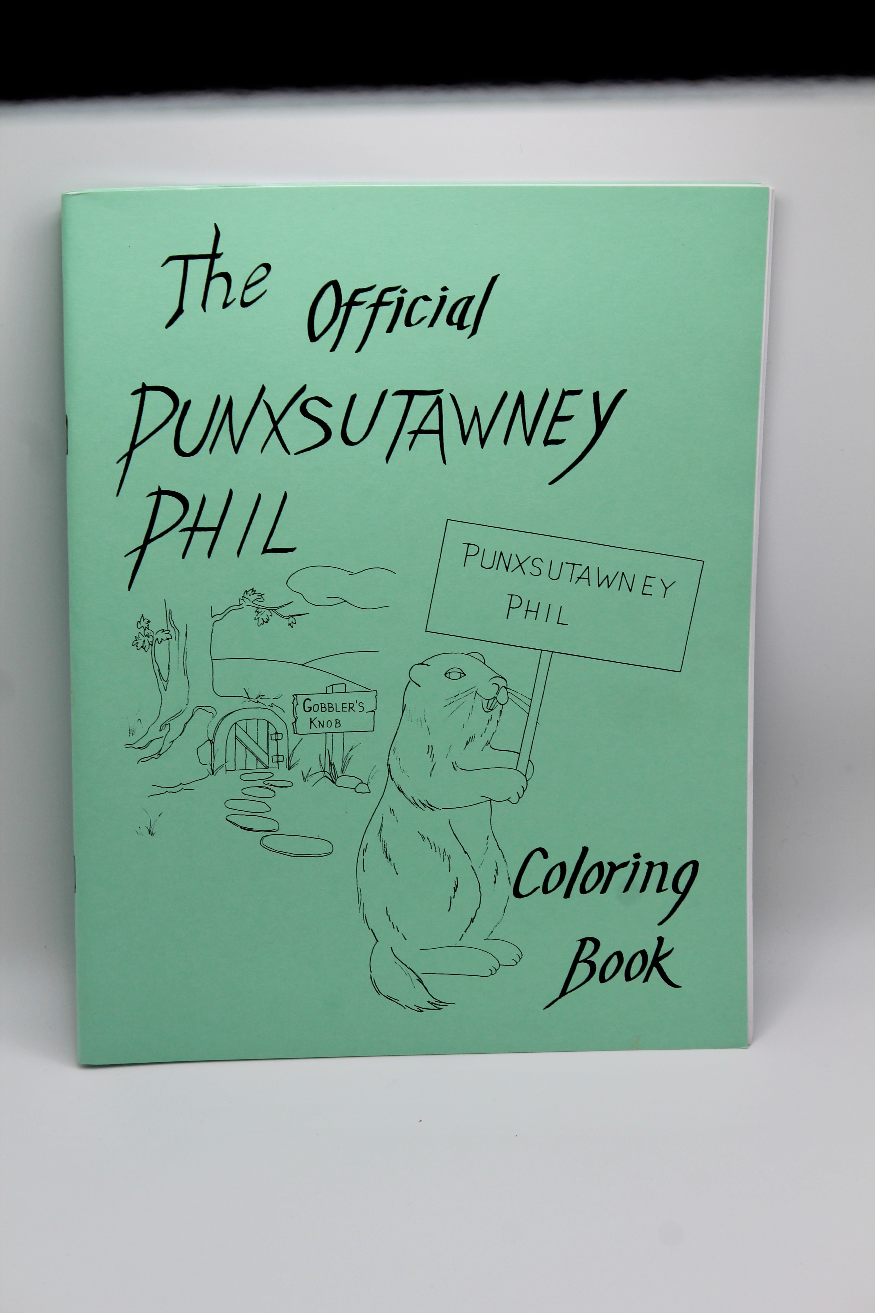Phil Coloring Book – 43 Pages-Groundhog Stuff