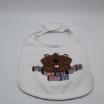 Groundhog Baby Bib with Velcro Closure-Groundhog Stuff