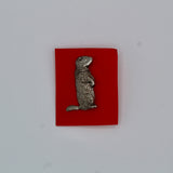 Pewter Groundhog Pin – 1.25 Inch-Groundhog Stuff