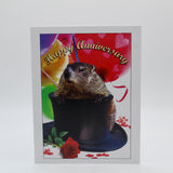 Phil Anniversary Card – Groundhog Day Greeting-Groundhog Stuff