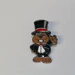 Phantastic Phil Enamel Pin-Groundhog Stuff