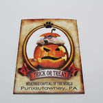 Phil Halloween Postcard-Groundhog Stuff