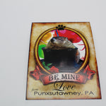 Phil Valentine's Day Postcard-Groundhog Stuff