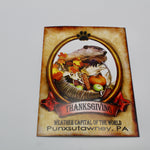 Phil Thanksgiving Postcard-Groundhog Stuff