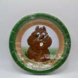 Groundhog Day Party Plates - 7" Pack of 8-Groundhog Stuff