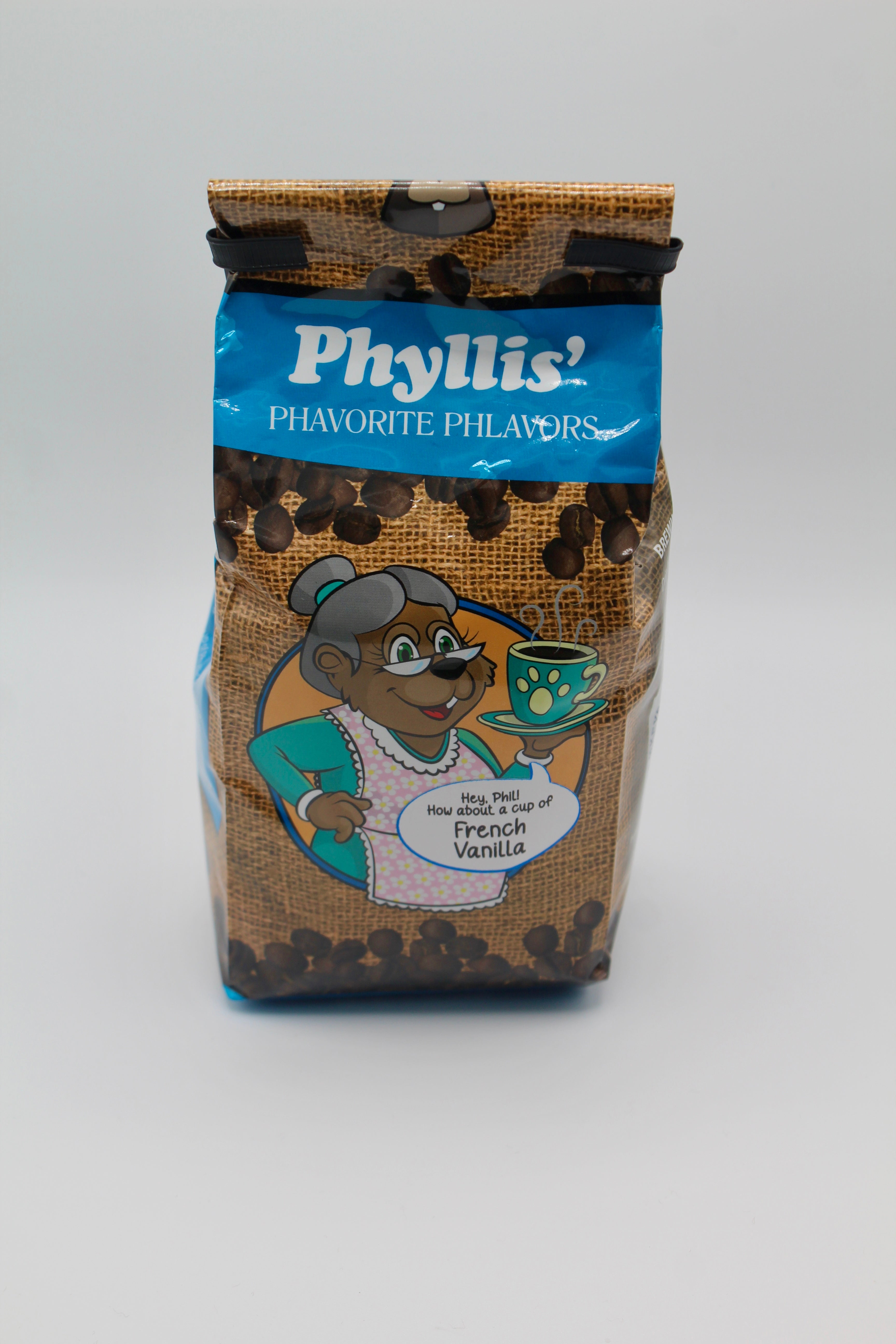 Phyllis' Phlavors Coffee - 12oz-Groundhog Stuff