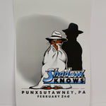 Poster - The Shadow Knows - 11x17"-Groundhog Stuff