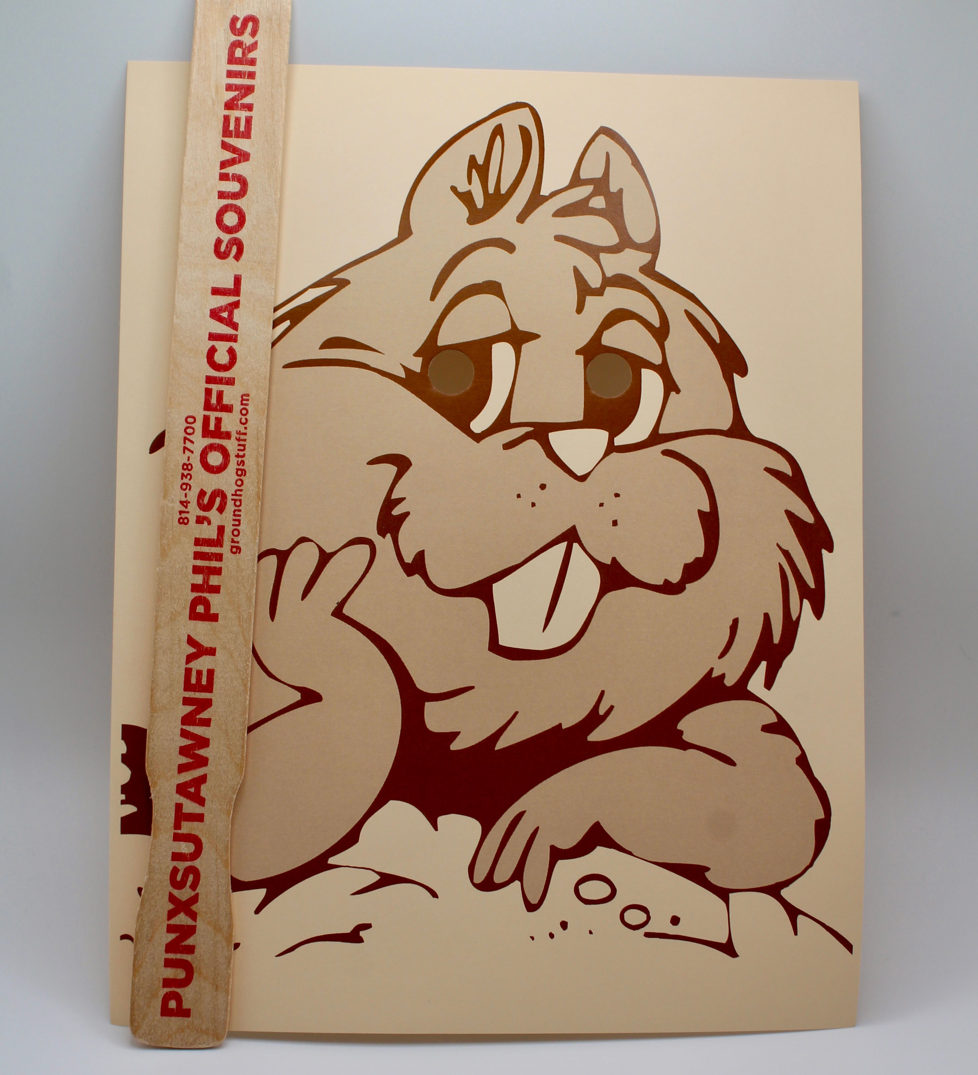 Ghog Mask-Groundhog Stuff