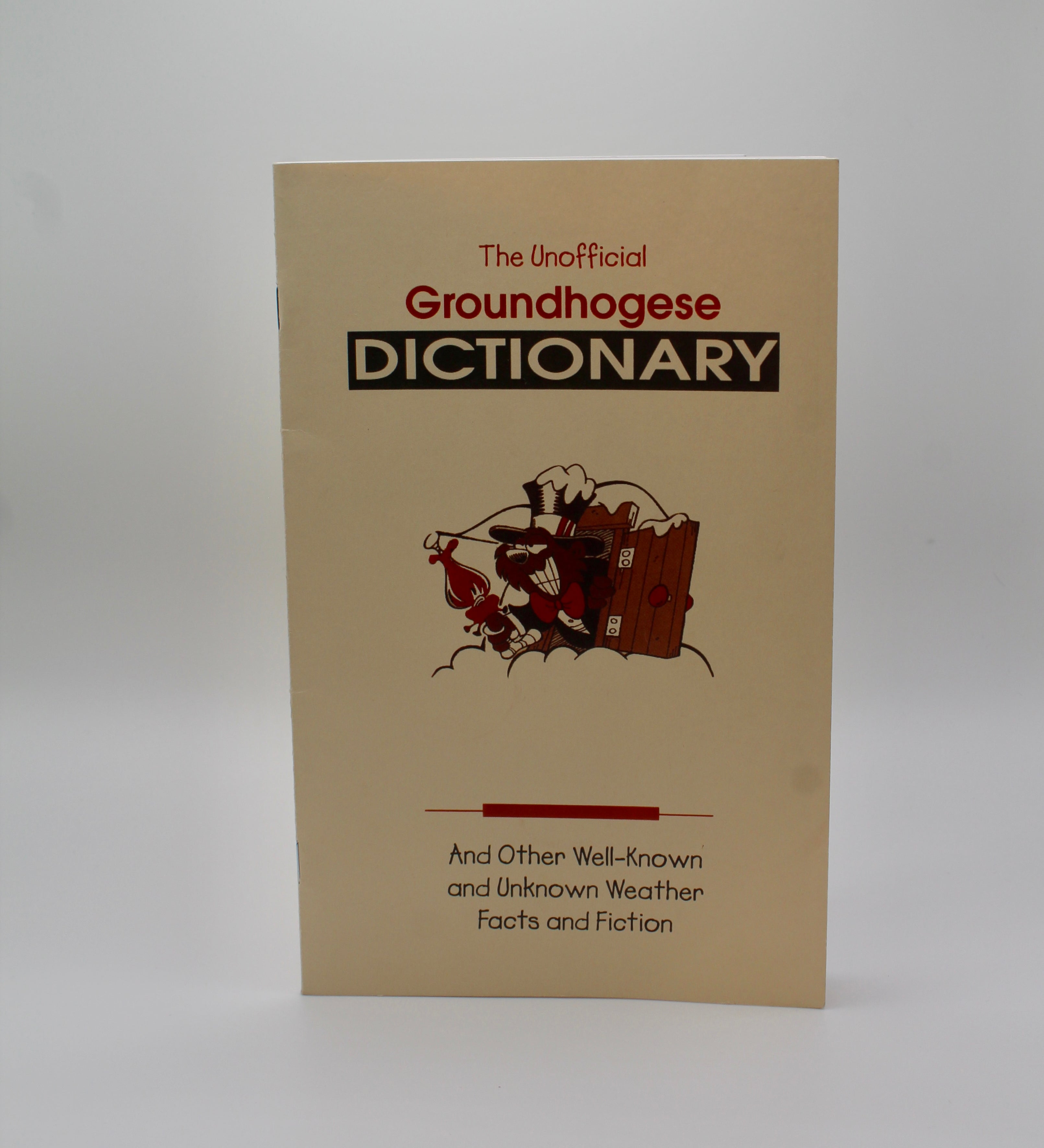 Unofficial Groundhogese Dictionary-Groundhog Stuff