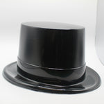 Black Plastic Top Hat - Groundhog Day Party Prop-Groundhog Stuff