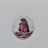 Phil Walking Stick Medallion-Groundhog Stuff