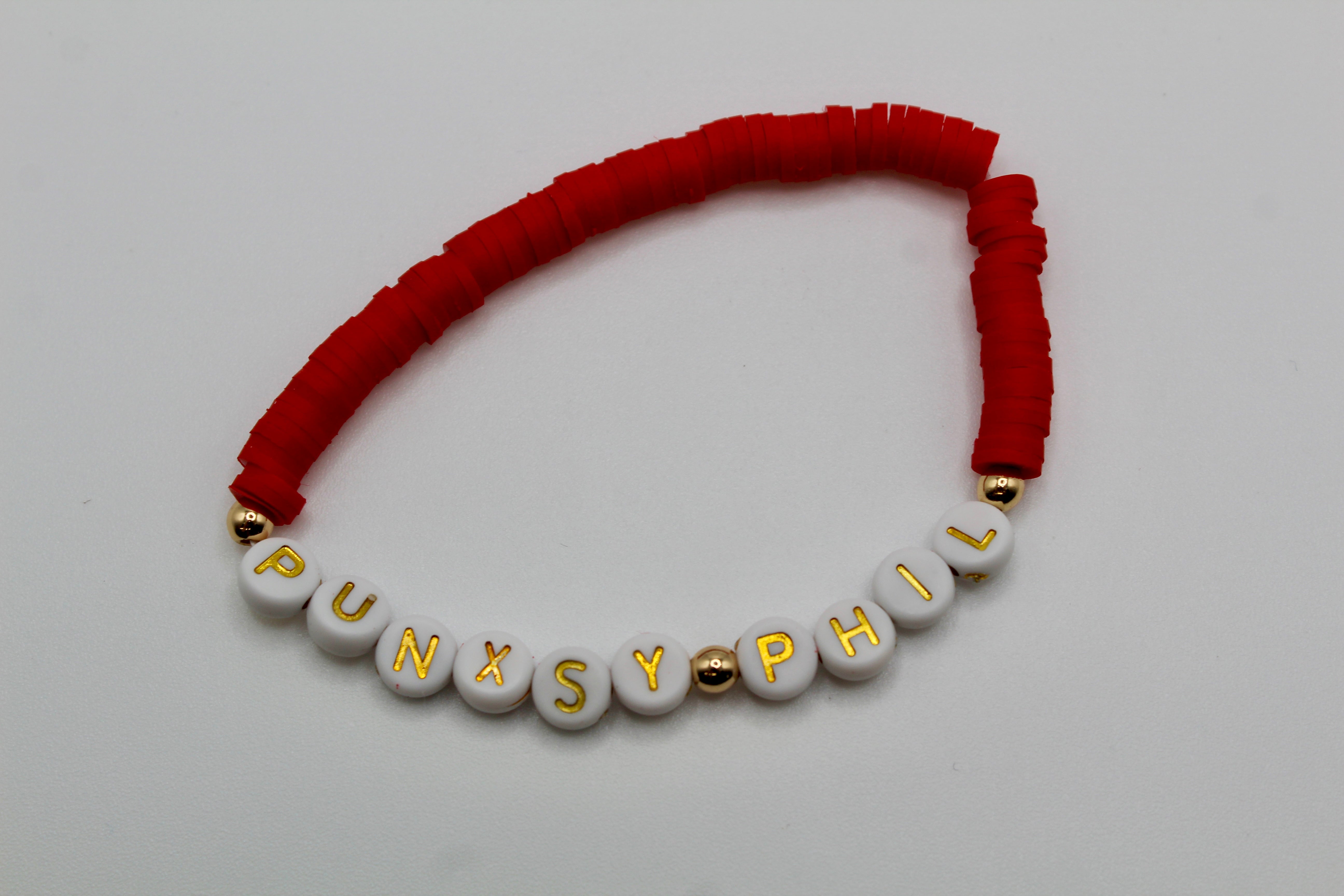 Adult Punxsy Phil Friendship Bracelet-Groundhog Stuff