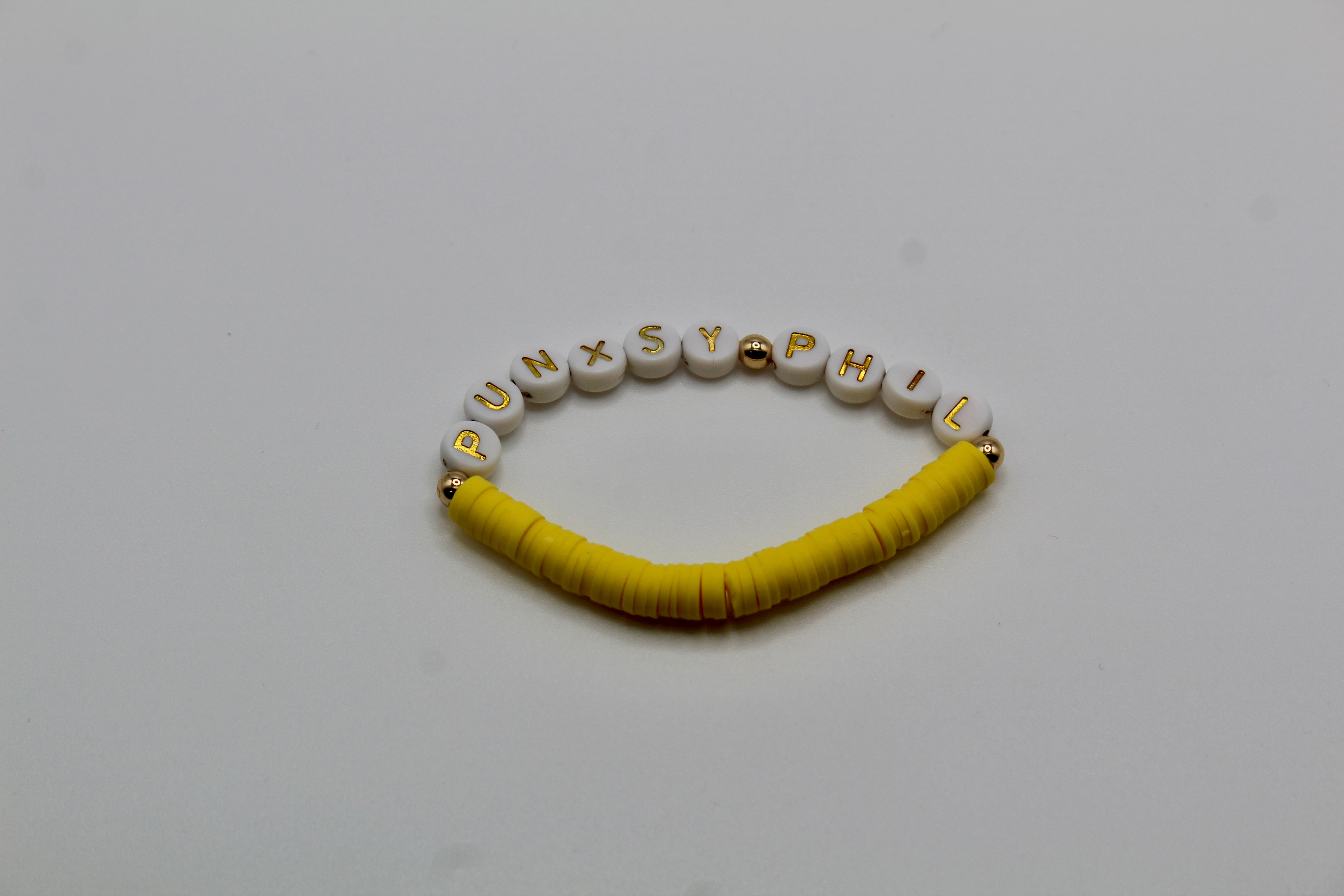 Kids Punxsy Phil Friendship Bracelet-Groundhog Stuff