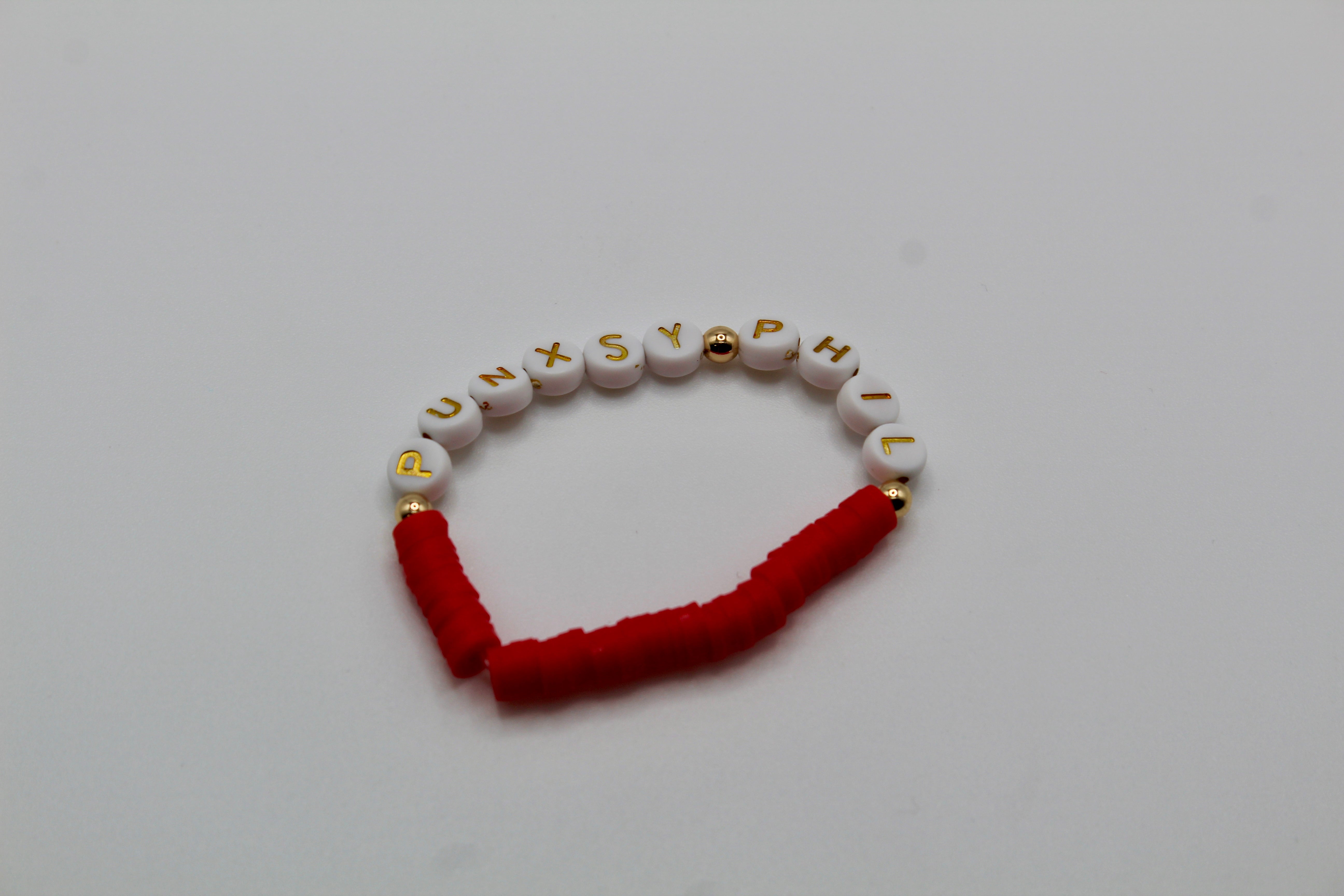 Kids Punxsy Phil Friendship Bracelet-Groundhog Stuff