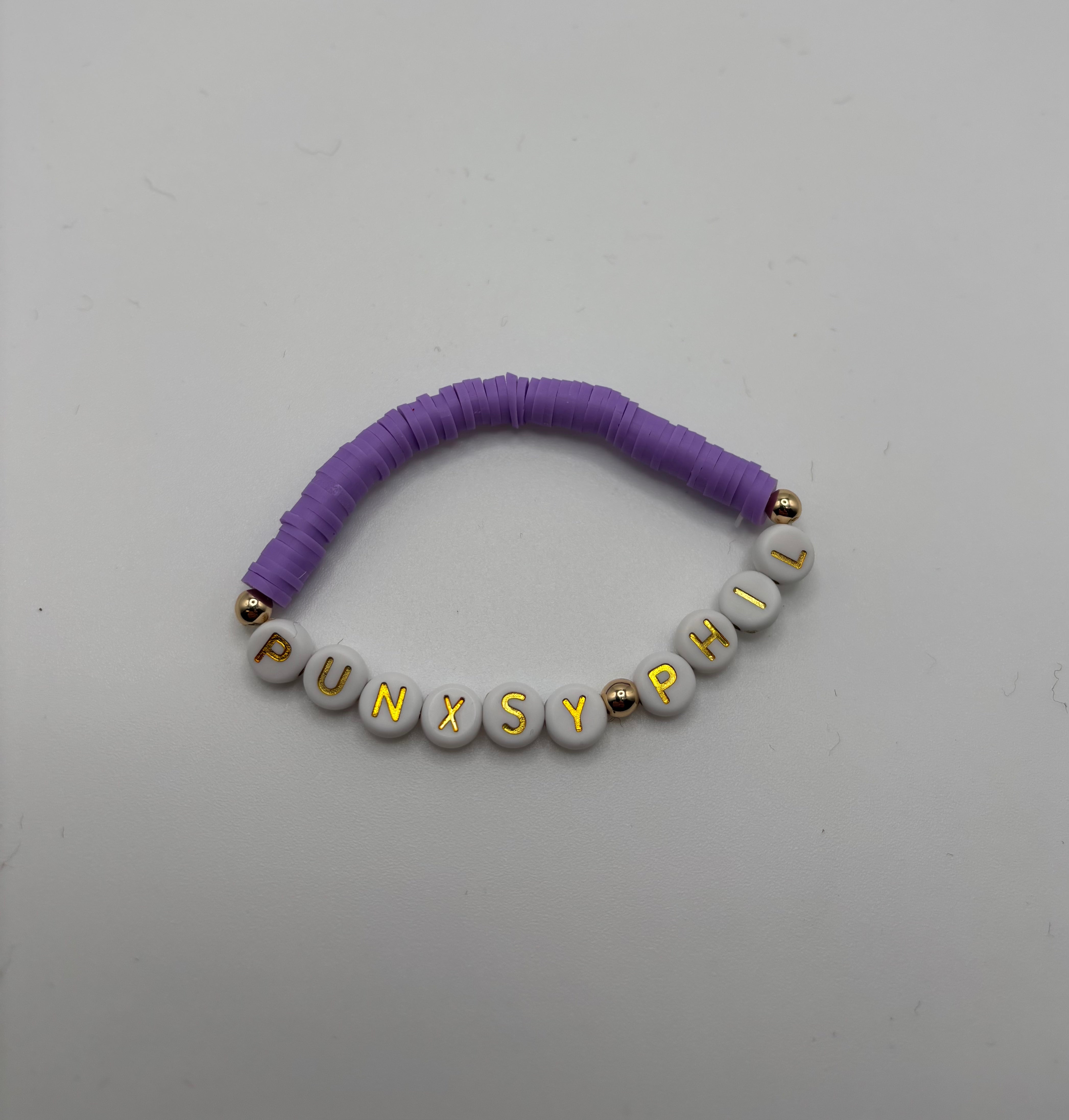 Kids Punxsy Phil Friendship Bracelet-Groundhog Stuff