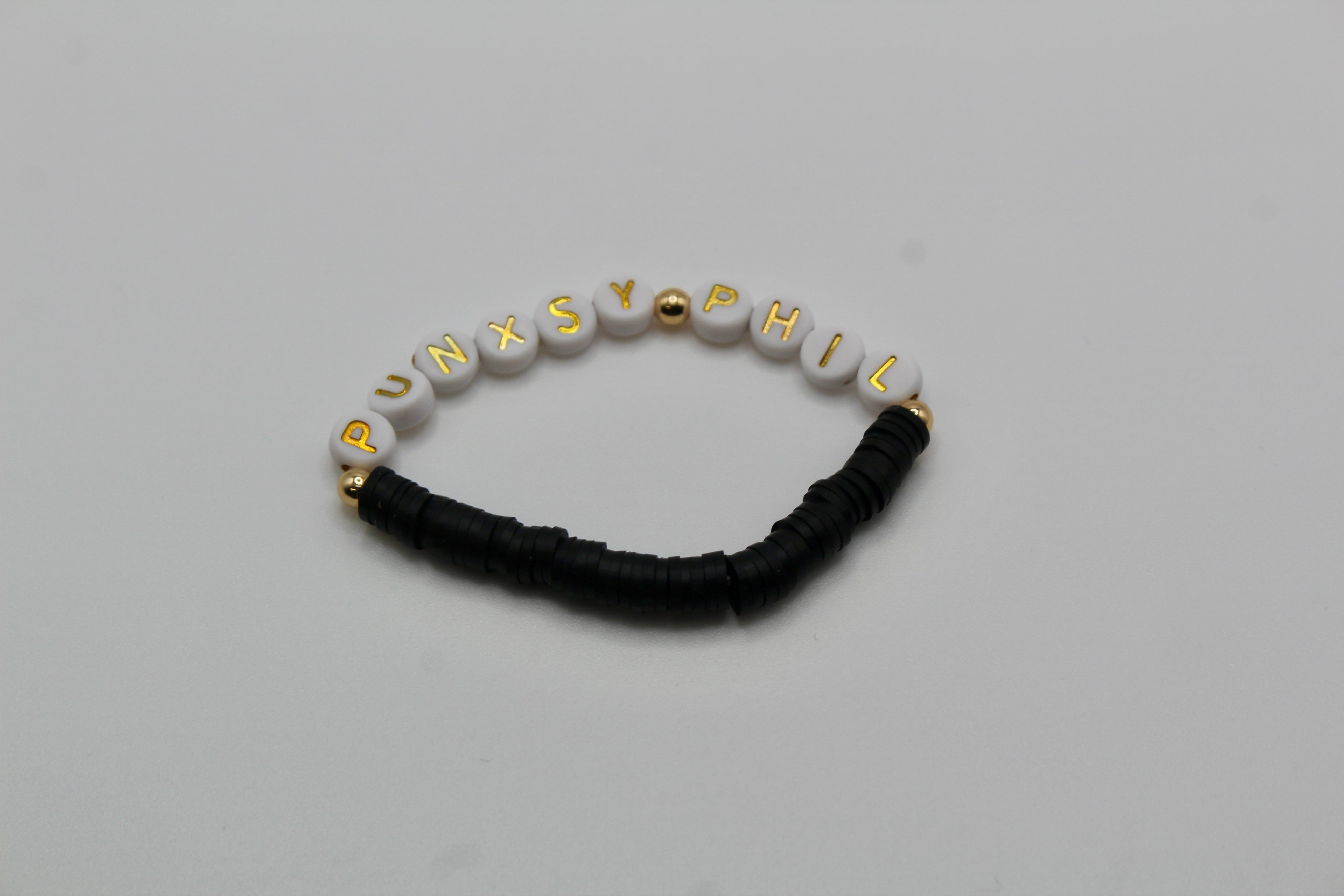 Kids Punxsy Phil Friendship Bracelet-Groundhog Stuff