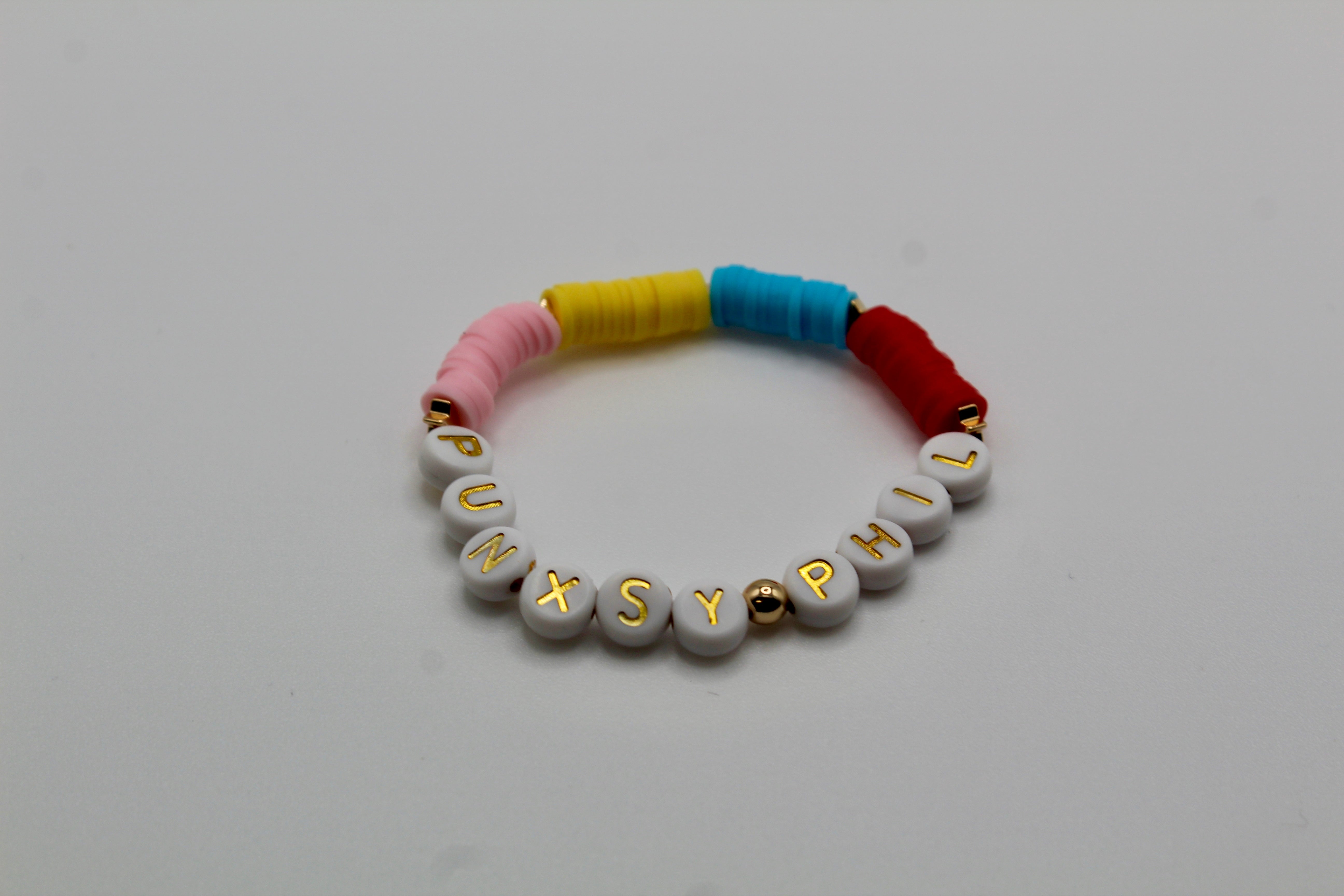 Kids Punxsy Phil Friendship Bracelet-Groundhog Stuff