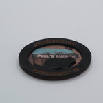 Phil Silhouette Wooden Magnet-Groundhog Stuff
