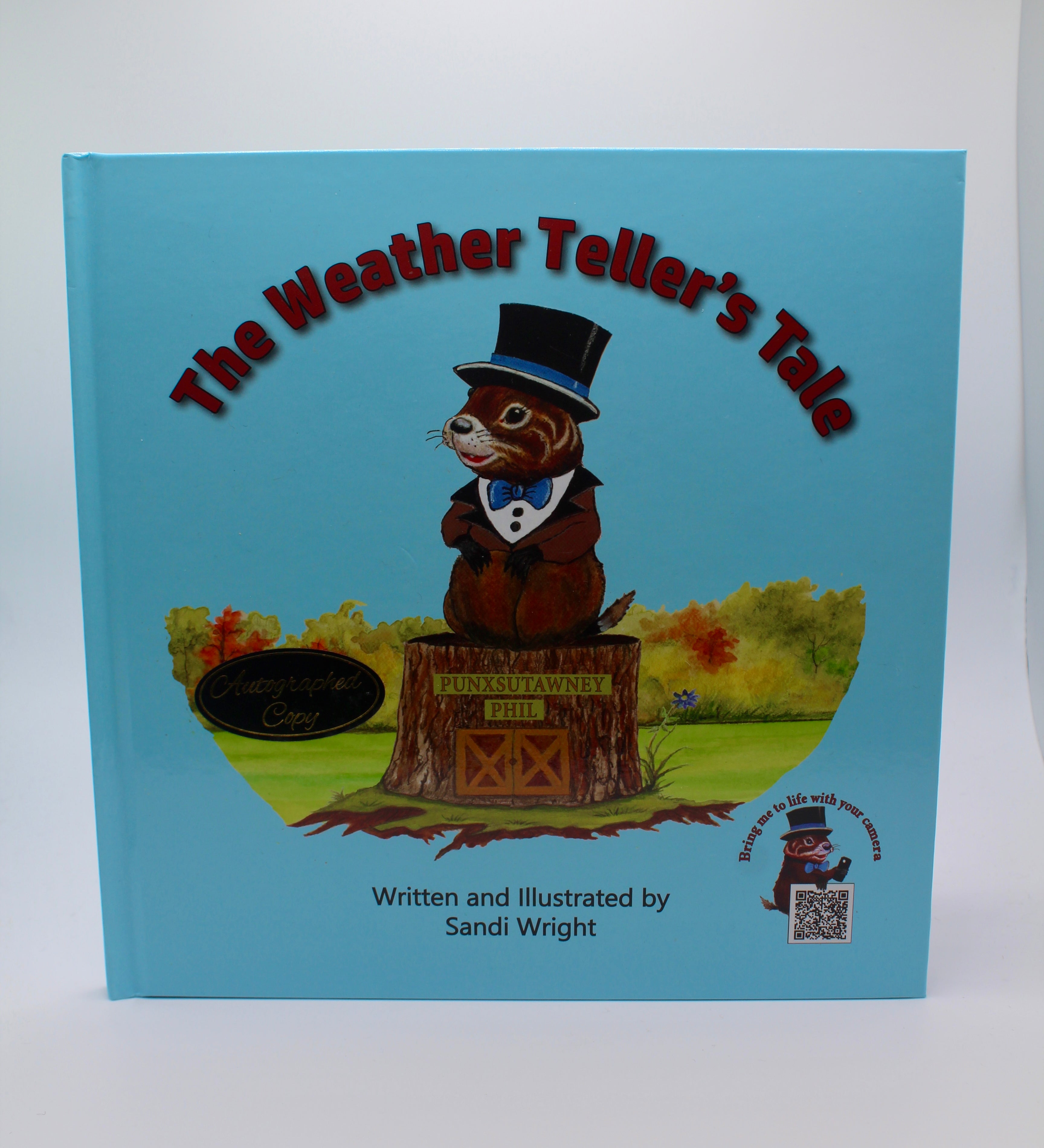 The Weather Teller's Tale Hardcover Storybook-Groundhog Stuff