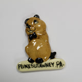 Vertical Ceramic Groundhog Magnet-Groundhog Stuff