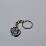 Phil Paw Keychain - Pewter-Groundhog Stuff