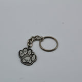 Phil Paw Keychain - Pewter-Groundhog Stuff