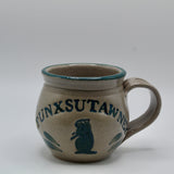 Punxsutawney Green Pottery Mug-Groundhog Stuff