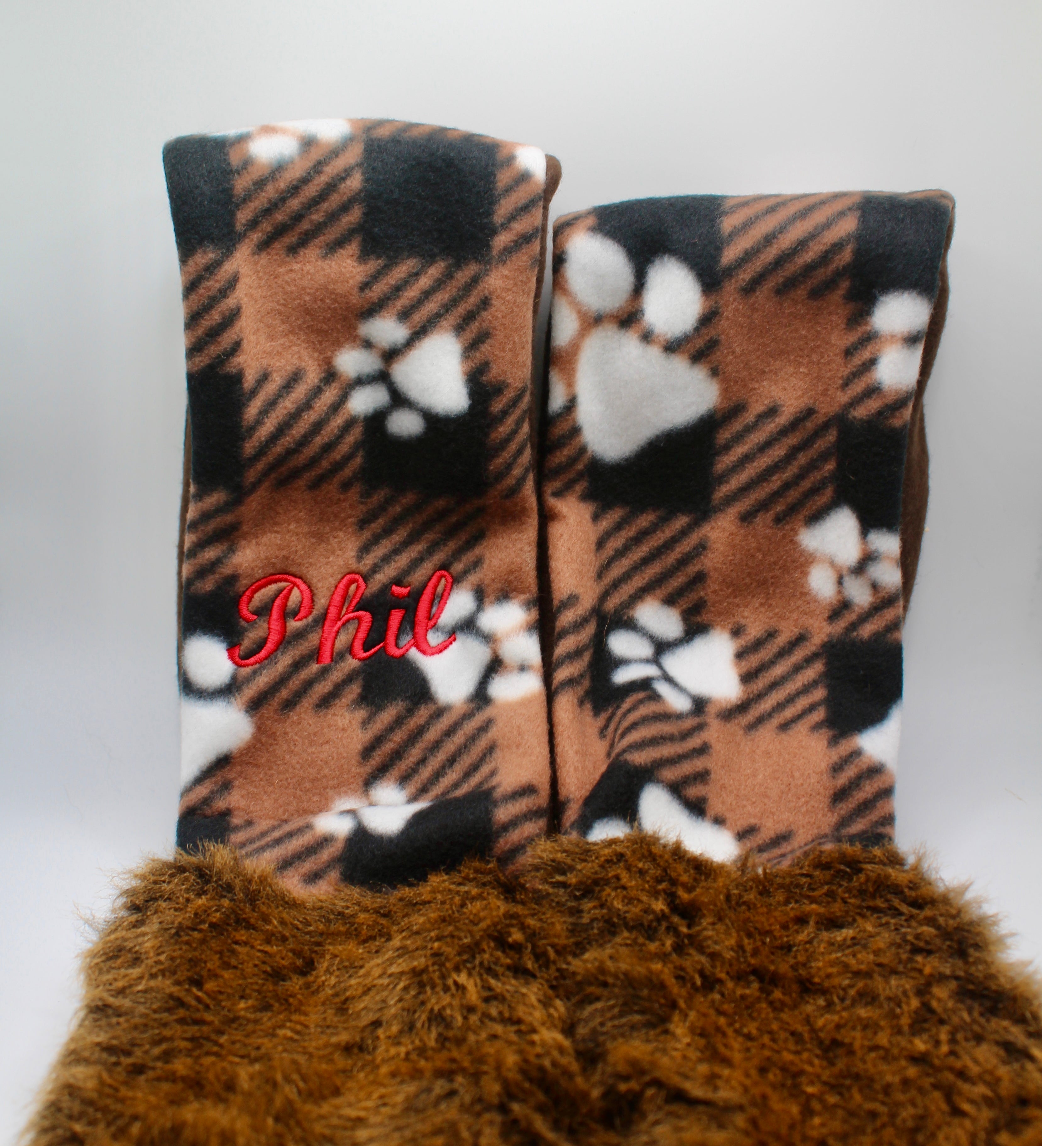 Phil Mitten Scarf-Groundhog Stuff