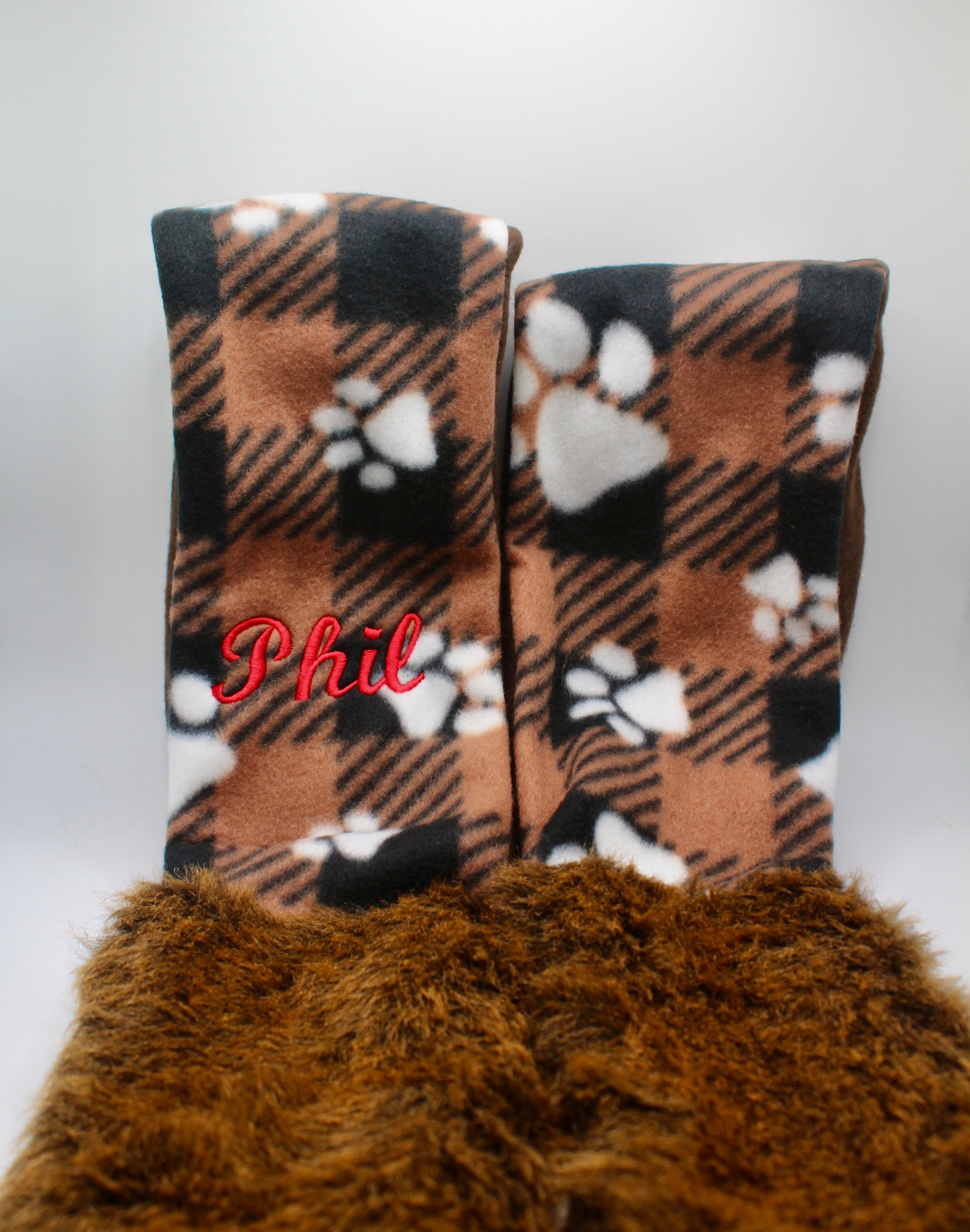Phil Mitten Scarf-Groundhog Stuff