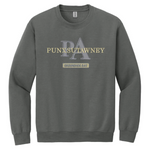 Adult Embroidered PA Groundhog Day Sweatshirt - Gray (2X/3X)-Groundhog Stuff