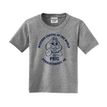 Youth Weather Capital T-Shirt - Gray-Groundhog Stuff