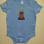 Infant Boys 1st Groundhog Day Onesie – Light Blue-Groundhog Stuff