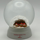 Phil and Family Snowglobe-Groundhog Stuff