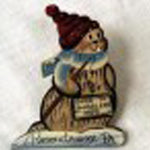 Gone to Gobblers Knob Magnet – Handcrafted Phil-Groundhog Stuff