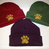 Paw Print Toboggan Adult-Groundhog Stuff