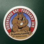 Groundhog Full Color Decal - 4 inch-Groundhog Stuff
