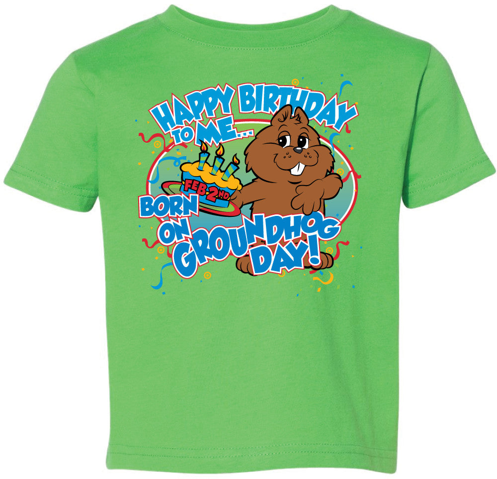Toddler Groundhog Day Birthday Shirt-Groundhog Stuff
